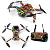 MightySkins Skin for DJI Mavic Mini Portable Drone Quadcopter - Hyper | Protective, Durable, and Unique Vinyl Decal wrap Cover | Easy to Apply, Remove, and Change Styles | Made in The USA view 1