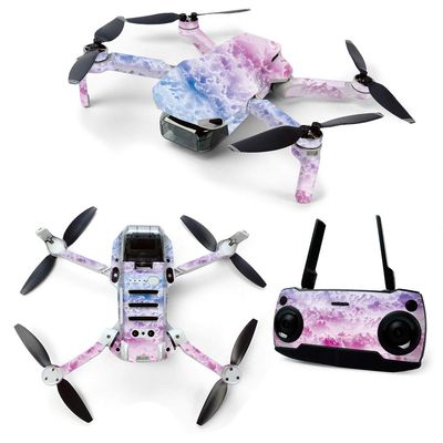 MightySkins Skin for DJI Mavic Mini Portable Drone Quadcopter - Candy Clouds | Protective, Durable, and Unique Vinyl Decal wrap cover | Easy To Apply, Remove, and Change Styles | Made in the USA (DJMAVMIN-Candy Clouds)