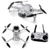 MightySkins Skin for DJI Mavic Mini Portable Drone Quadcopter - Gray Polygon | Protective, Durable, and Unique Vinyl Decal wrap cover | Easy To Apply, Remove, and Change Styles | Made in the USA (DJMAVMIN-Gray Polygon) view 1