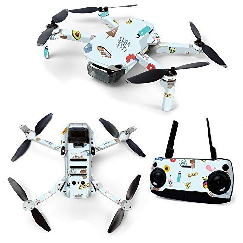 MightySkins Skin for DJI Mavic Mini Portable Drone Quadcopter - Protective, Durable, and Unique Vinyl Decal wrap cover | Easy To Apply, Remove, and Change Styles | Made in the USA, VSCO2 (DJMAVMIN-VSCO2)