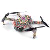MightySkins Skin for DJI Mavic Mini Portable Drone Quadcopter - Rainbow Kaleidoscope | Protective, Durable, and Unique Vinyl Decal wrap Cover | Easy to Apply | Made in The USA view 2
