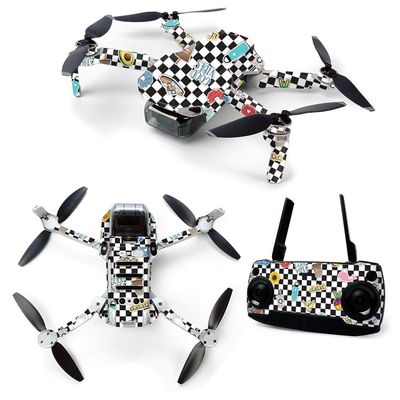 MightySkins Skin for DJI Mavic Mini Portable Drone Quadcopter - VSCO Girl | Protective, Durable, and Unique Vinyl Decal wrap cover | Easy To Apply, Remove, and Change Styles | Made in the USA (DJMAVMIN-VSCO7)