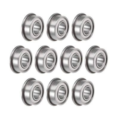 10pcs MF115zz Flange Sealed Bearing (ID: 5 mm OD: 11 mm Width 4 mm) fits for Tamiya TRAXXAS Align RC Hobby DIY