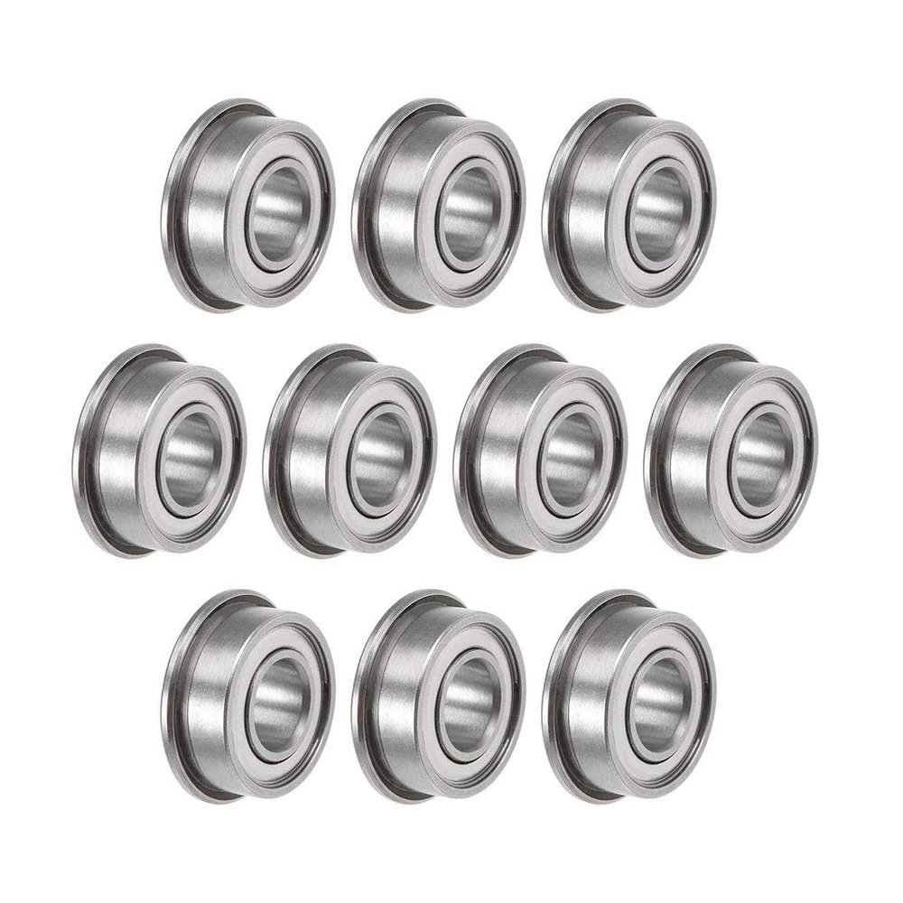 10pcs MF115zz Flange Sealed Bearing (ID: 5 mm OD: 11 mm Width 4 mm) fits for Tamiya TRAXXAS Align RC Hobby DIY
