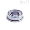 10pcs MF115zz Flange Sealed Bearing (ID: 5 mm OD: 11 mm Width 4 mm) fits for Tamiya TRAXXAS Align RC Hobby DIY view 2