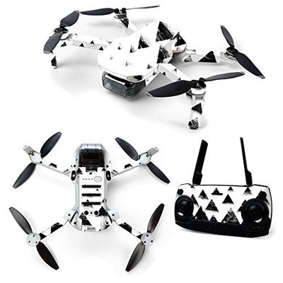 MightySkins Skin for DJI Mavic Mini Portable Drone Quadcopter - Black Hills | Protective, Durable, and Unique Vinyl Decal wrap cover | Easy To Apply, Remove, and Change Styles | Made in the USA (DJMAVMIN-Black Hills)