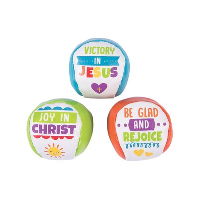 Fun Express HE Lives Kick Ball Assortment (50PC) - Toys - 50 Pieces