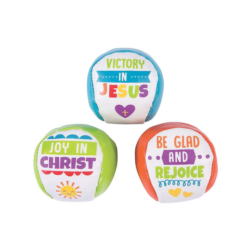 Fun Express HE Lives Kick Ball Assortment (50PC) - Toys - 50 Pieces