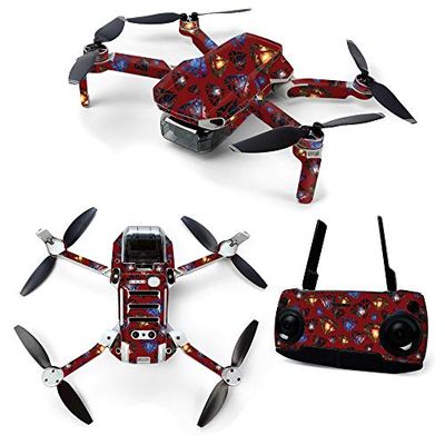 MightySkins Skin for DJI Mavic Mini Portable Drone Quadcopter - Diamond Galaxy | Protective, Durable, and Unique Vinyl Decal wrap cover | Easy To Apply, Remove, and Change Styles | Made in the USA (DJMAVMIN-Diamond Galaxy)