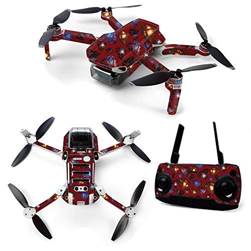 MightySkins Skin for DJI Mavic Mini Portable Drone Quadcopter - Diamond Galaxy | Protective, Durable, and Unique Vinyl Decal wrap cover | Easy To Apply, Remove, and Change Styles | Made in the USA (DJMAVMIN-Diamond Galaxy)