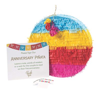 ANNIVERSARY PINATA W/SIGN - Party Decor - 1 Piece