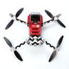 MightySkins Skin for DJI Mavic Mini Portable Drone Quadcopter - Red Chevron | Protective, Durable, and Unique Vinyl Decal wrap cover | Easy To Apply, Remove, and Change Styles | Made in the USA (DJMAVMIN-Red Chevron) view 3