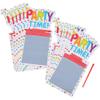 Fun Express Birthday Magic Screens - Stationery Set for Creative Fun at Parties and Celebrations, Toy Birthday Gift - Toddlers Drawing Tablet for Kids - 12 Pieces view 1
