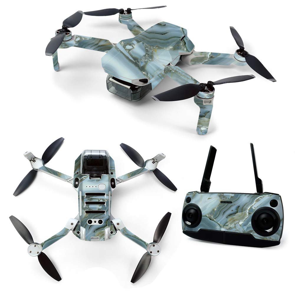 MightySkins Skin for DJI Mavic Mini Portable Drone Quadcopter - Crystal Rock | Protective, Durable, and Unique Vinyl Decal wrap cover | Easy To Apply, Remove, and Change Styles | Made in the USA, DJMAVMIN-Crystal Rock, DJMAVMIN-Crystal Rock, DJMAVMIN