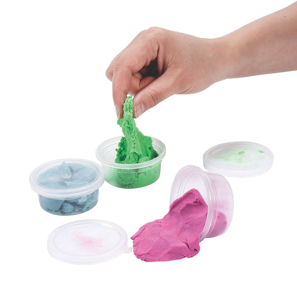 Fun Express Assorted Color Scented Cloud Slime - Toys - 12 Pieces