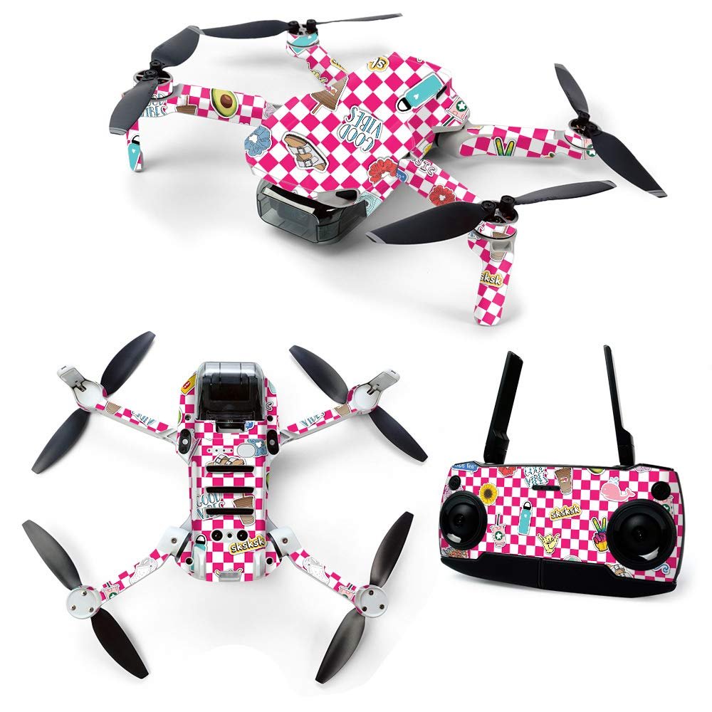 MightySkins Skin for DJI Mavic Mini Portable Drone Quadcopter - Protective, Durable, and Unique Vinyl Decal wrap cover | Easy To Apply, Remove, and Change Styles | Made in the USA, VSCO6 (DJMAVMIN-VSCO6)