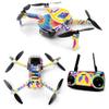 MightySkins Skin for DJI Mavic Mini Portable Drone Quadcopter - Peaceful Explosion | Protective, Durable, and Unique Vinyl Decal wrap cover | Easy To Apply, Remove, and Change Styles | Made in the USA (DJMAVMIN-Peaceful Explosion) view 1