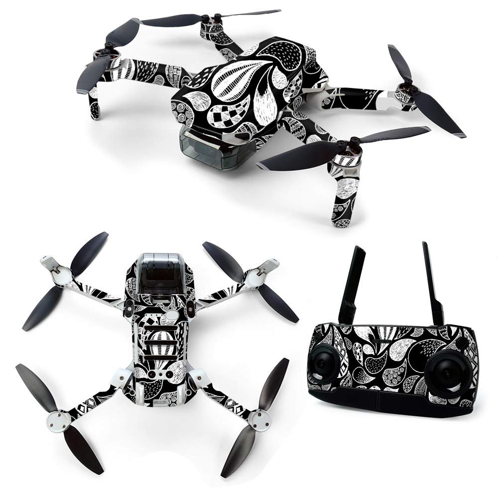 MightySkins Skin for DJI Mavic Mini Portable Drone Quadcopter - Drops | Protective, Durable, and Unique Vinyl Decal wrap cover | Easy To Apply, Remove, and Change Styles | Made in the USA (DJMAVMIN-Drops)