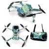 MightySkins Skin for DJI Mavic Mini Portable Drone Quadcopter - Cyclone Wave | Protective, Durable, and Unique Vinyl Decal wrap cover | Easy To Apply, Remove, and Change Styles | Made in the USA (DJMAVMIN-Cyclone Wave) view 1