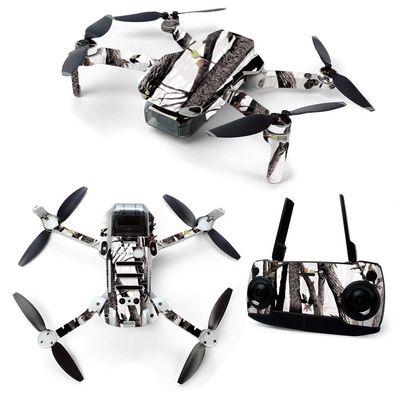 MightySkins Skin for DJI Mavic Mini Portable Drone Quadcopter - Artic Camo | Protective, Durable, and Unique Vinyl Decal wrap cover | Easy To Apply, Remove, and Change Styles | Made in the USA (DJMAVMIN-Artic Camo)