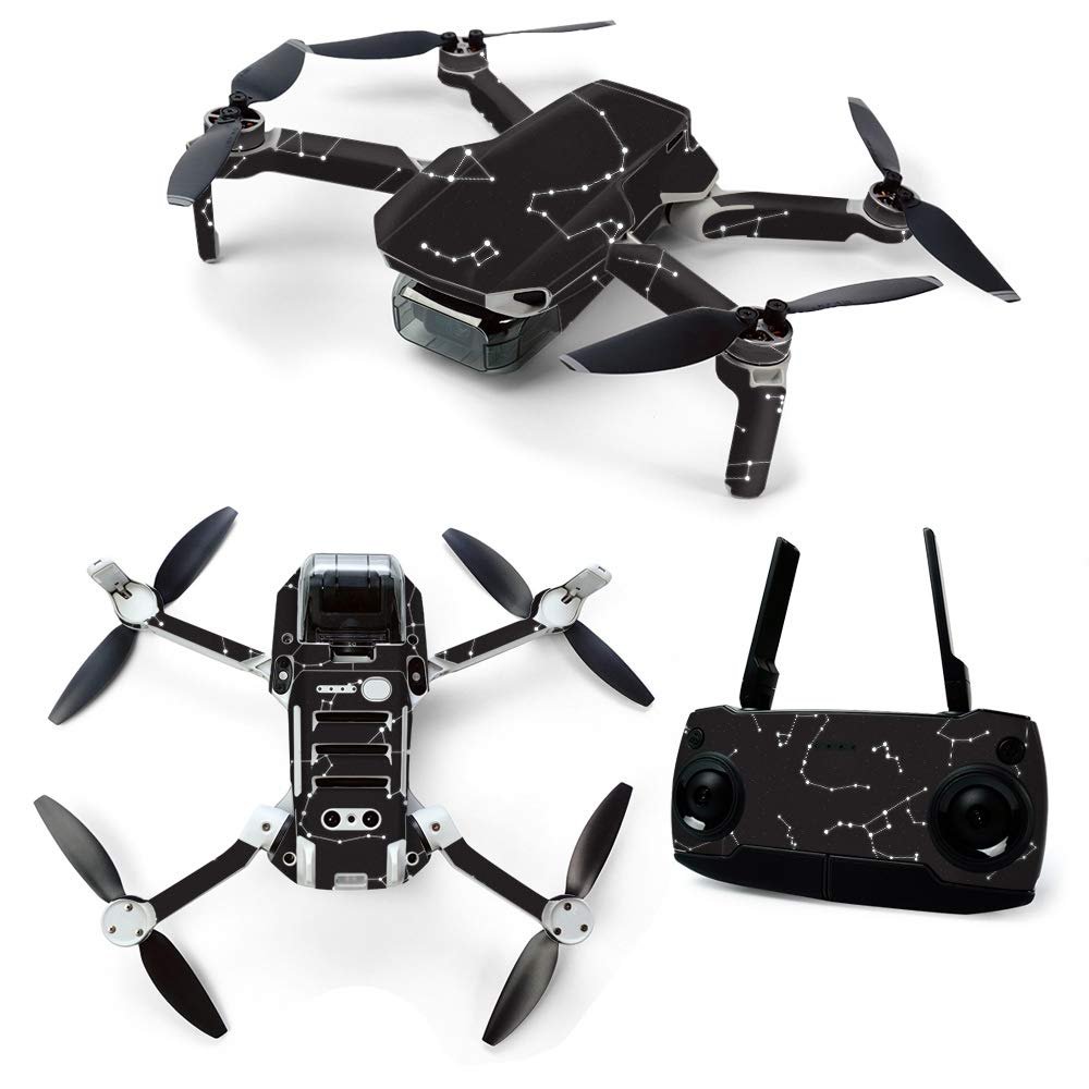 MightySkins Skin for DJI Mavic Mini Portable Drone Quadcopter - Constellations | Protective, Durable, and Unique Vinyl Decal wrap Cover | Easy to Apply, Remove, and Change Styles | Made in The USA