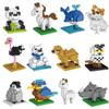 FUN LITTLE TOYS Mini Animals Building Blocks Sets for Goodie Bags, Prizes, Birthday Gifts, Party Favors for Kids 12 Boxes Christmas Stocking Stuffers view 1