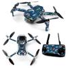 MightySkins Skin for DJI Mavic Mini Portable Drone Quadcopter - Saltwater Compass | Protective, Durable, and Unique Vinyl Decal wrap Cover | Easy to Apply, Remove, and Change Styles | Made in The USA view 1