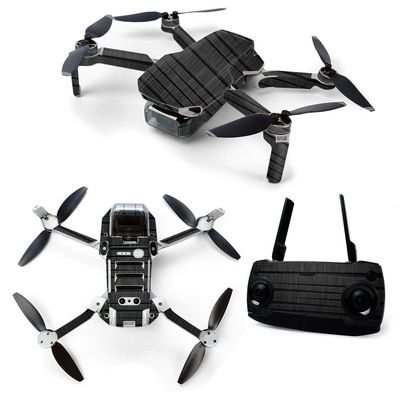 MightySkins Skin for DJI Mavic Mini Portable Drone Quadcopter - Carved Wood | Protective, Durable, and Unique Vinyl Decal wrap cover | Easy To Apply, Remove, and Change Styles | Made in the USA (DJMAVMIN-Carved Wood)