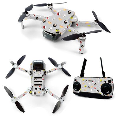 MightySkins Skin for DJI Mavic Mini Portable Drone Quadcopter - Anime Fan | Protective, Durable, and Unique Vinyl Decal wrap cover | Easy To Apply, Remove, and Change Styles | Made in the USA (DJMAVMIN-Anime Fan)