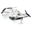 MightySkins Skin for DJI Mavic Mini Portable Drone Quadcopter - Conceal Snow | Protective, Durable, and Unique Vinyl Decal wrap cover | Easy To Apply, Remove, and Change Styles | Made in the USA (DJMAVMIN-Conceal Snow) view 2