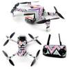 MightySkins Skin for DJI Mavic Mini Portable Drone Quadcopter - Colorful Chevron | Protective, Durable, and Unique Vinyl Decal wrap cover | Easy To Apply, Remove, and Change Styles | Made in the USA view 1