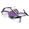 MightySkins Skin for DJI Mavic Mini Portable Drone Quadcopter - Purple Chevron | Protective, Durable, and Unique Vinyl Decal wrap Cover | Easy to Apply, Remove, and Change Styles | Made in The USA view 2