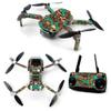 MightySkins Skin for DJI Mavic Mini Portable Drone Quadcopter - Crazy Tikis | Protective, Durable, and Unique Vinyl Decal wrap Cover | Easy to Apply, Remove, and Change Styles | Made in The USA view 1