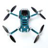 MightySkins Skin for DJI Mavic Mini Portable Drone Quadcopter - Blue Strokes | Protective, Durable, and Unique Vinyl Decal wrap Cover | Easy to Apply, Remove, and Change Styles | Made in The USA view 3