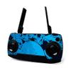 MightySkins Skin for DJI Mavic Mini Portable Drone Quadcopter - Blue Skulls | Protective, Durable, and Unique Vinyl Decal wrap cover | Easy To Apply, Remove, and Change Styles | Made in the USA (DJMAVMIN-Blue Skulls) view 4