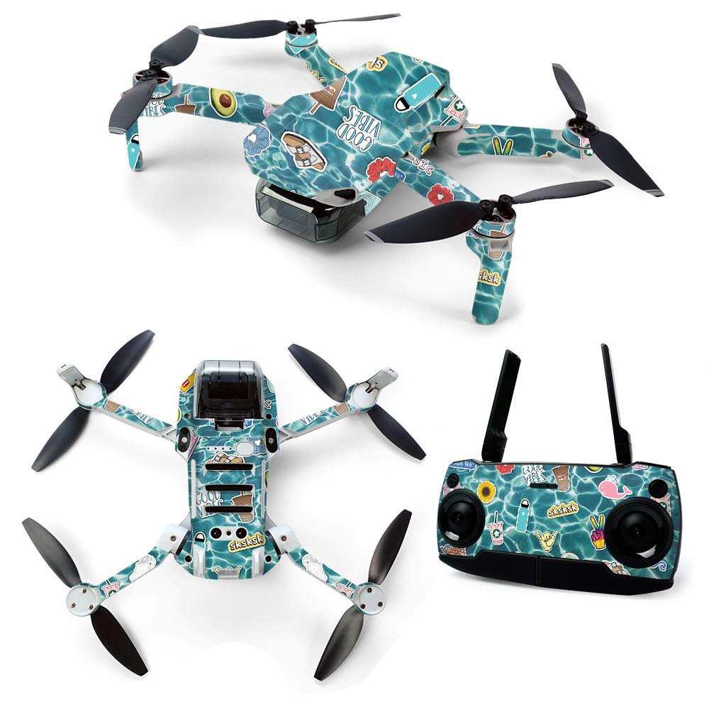 MightySkins Skin for DJI Mavic Mini Portable Drone Quadcopter - VSCO Girl | Protective, Durable, and Unique Vinyl Decal wrap cover | Easy To Apply, Remove, and Change Styles | Made in the USA, VSCO8 (DJMAVMIN-VSCO8)