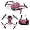MightySkins Skin for DJI Mavic Mini Portable Drone Quadcopter - Magenta Summer | Protective, Durable, and Unique Vinyl Decal wrap cover | Easy To Apply, Remove, and Change Styles | Made in the USA (DJMAVMIN-Magenta Summer) view 1