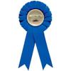 Dominoes Blue Rosette Ribbon, Dominoe Games Trophy Ribbon Award Prize, 5 Pack Prime view 2