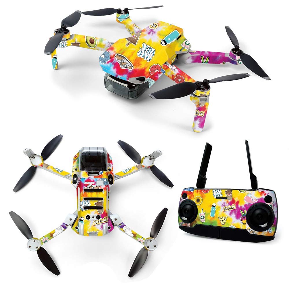 MightySkins Skin for DJI Mavic Mini Portable Drone Quadcopter - VSCO Girl | Protective, Durable, and Unique Vinyl Decal wrap Cover | Easy to Apply, Remove, and Change Styles | Made in The USA