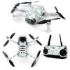 MightySkins Skin for DJI Mavic Mini Portable Drone Quadcopter - Blue Seashells | Protective, Durable, and Unique Vinyl Decal wrap cover | Easy To Apply, Remove, and Change Styles | Made in the USA (DJMAVMIN-Blue Seashells) view 1