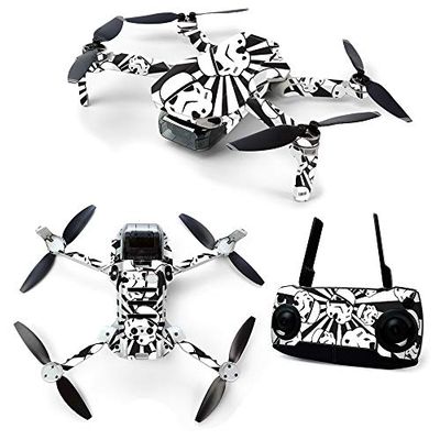 MightySkins Skin for DJI Mavic Mini Portable Drone Quadcopter - Trooper Storm | Protective, Durable, and Unique Vinyl Decal wrap cover | Easy To Apply, Remove, and Change Styles | Made in the USA (DJMAVMIN-Trooper Storm)