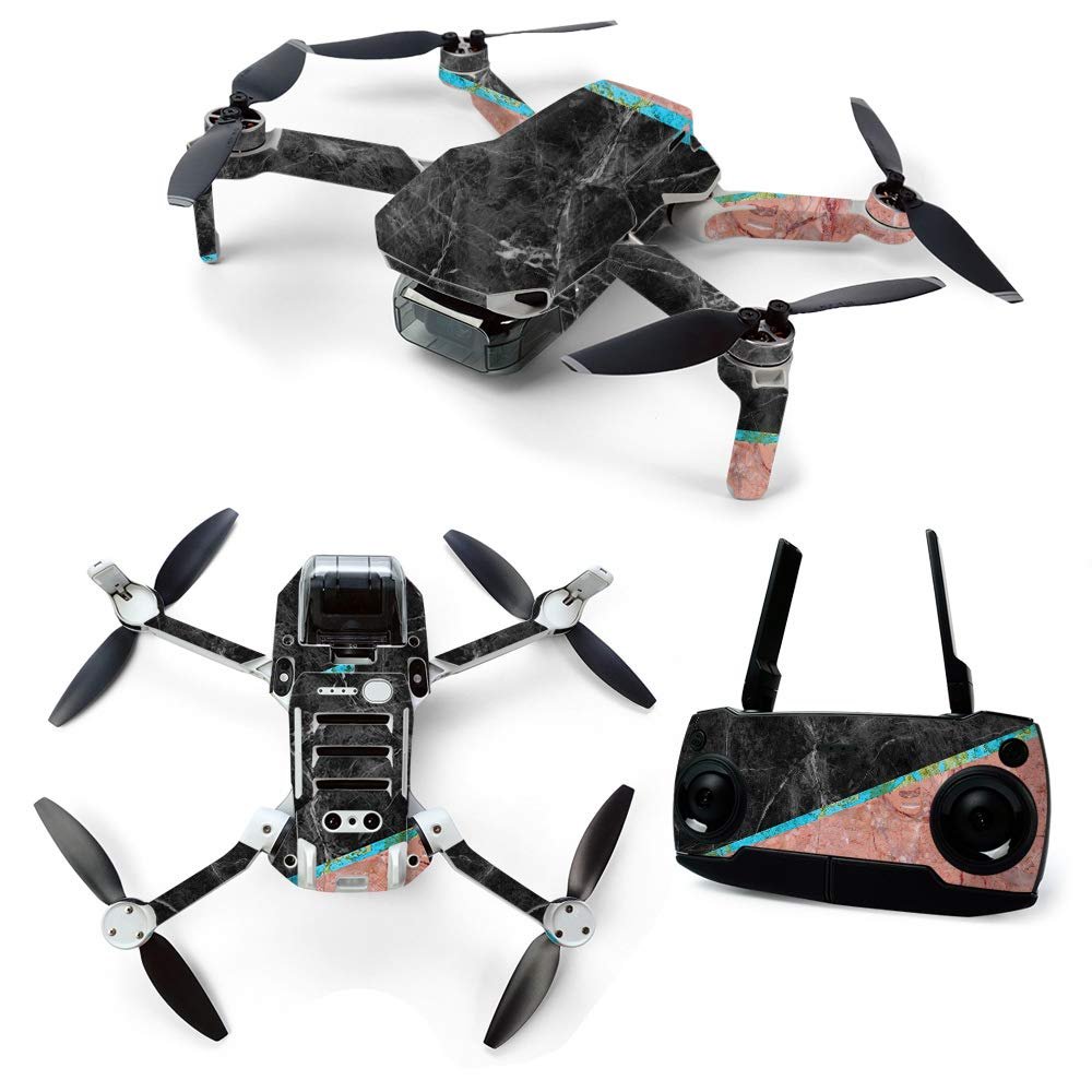 MightySkins Skin for DJI Mavic Mini Portable Drone Quadcopter - Cut Marble | Protective, Durable, and Unique Vinyl Decal wrap Cover | Easy to Apply, Remove, and Change Styles | Made in The USA
