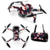 MightySkins Skin for DJI Mavic Mini Portable Drone Quadcopter - Skulls N Roses | Protective, Durable, and Unique Vinyl Decal wrap cover | Easy To Apply, Remove, and Change Styles | Made in the USA (DJMAVMIN-Skulls N Roses) view 1