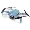 MightySkins Skin for DJI Mavic Mini Portable Drone Quadcopter - Carved Blue | Protective, Durable, and Unique Vinyl Decal wrap Cover | Easy to Apply, Remove, and Change Styles | Made in The USA view 2