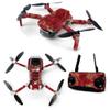 MightySkins Skin for DJI Mavic Mini Portable Drone Quadcopter - Crimson Marble | Protective, Durable, and Unique Vinyl Decal wrap cover | Easy To Apply, Remove, and Change Styles | Made in the USA, Model Number: DJMAVMIN-Crimson Marble view 1