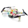 MightySkins Skin for DJI Mavic Mini Portable Drone Quadcopter - Flower Garden | Protective, Durable, and Unique Vinyl Decal wrap cover | Easy To Apply, Remove, and Change Styles | Made in the USA (DJMAVMIN-Flower Garden) view 2
