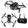 MightySkins Skin for DJI Mavic Mini Portable Drone Quadcopter - Nighttime Skulls | Protective, Durable, and Unique Vinyl Decal wrap cover | Easy To Apply, Remove, and Change Styles | Made in the USA (DJMAVMIN-Nighttime Skulls) view 1