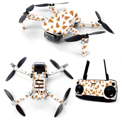 MightySkins Skin for DJI Mavic Mini Portable Drone Quadcopter - Body By Pizza | Protective, Durable, and Unique Vinyl Decal wrap cover | Easy To Apply, Remove, and Change Styles | Made in the USA, DJMAVMIN-Body By Pizza