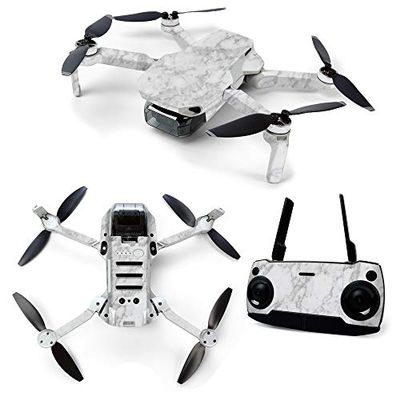 MightySkins Skin for DJI Mavic Mini Portable Drone Quadcopter - Frost Marble | Protective, Durable, and Unique Vinyl Decal wrap cover | Easy To Apply, Remove, and Change Styles | Made in the USA (DJMAVMIN-Frost Marble)