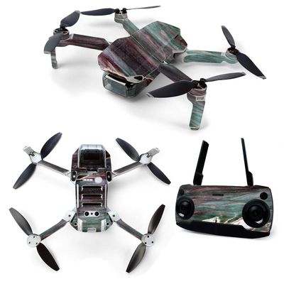 MightySkins Skin for DJI Mavic Mini Portable Drone Quadcopter - Grunge Marble | Protective, Durable, and Unique Vinyl Decal wrap cover | Easy To Apply, Remove, and Change Styles | Made in the USA (DJMAVMIN-Grunge Marble)